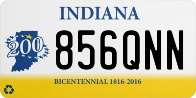 IN license plate 856QNN