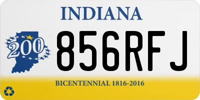 IN license plate 856RFJ