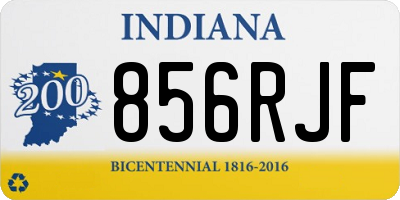 IN license plate 856RJF