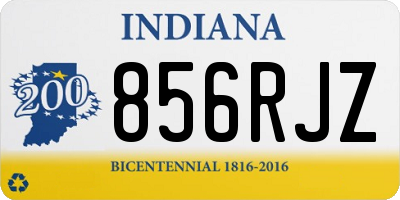 IN license plate 856RJZ