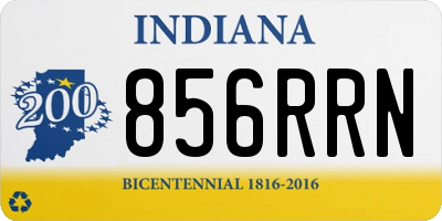 IN license plate 856RRN
