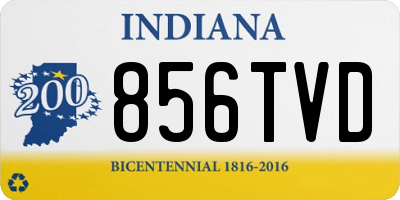 IN license plate 856TVD