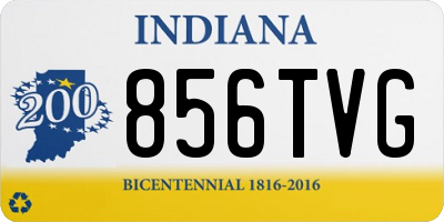 IN license plate 856TVG