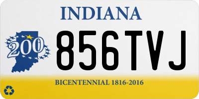 IN license plate 856TVJ