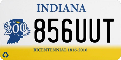 IN license plate 856UUT