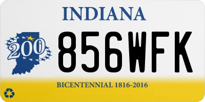 IN license plate 856WFK