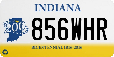IN license plate 856WHR