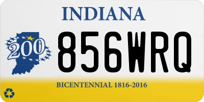 IN license plate 856WRQ