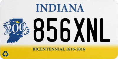 IN license plate 856XNL