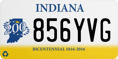 IN license plate 856YVG