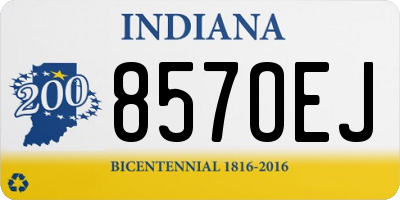 IN license plate 857OEJ