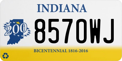 IN license plate 857OWJ
