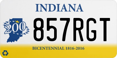 IN license plate 857RGT
