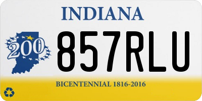 IN license plate 857RLU