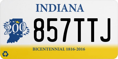 IN license plate 857TTJ