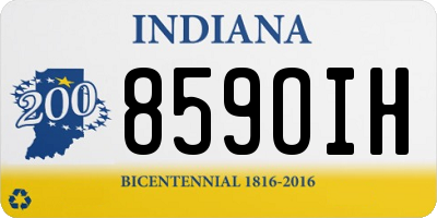 IN license plate 859OIH