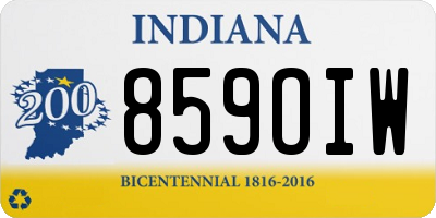 IN license plate 859OIW