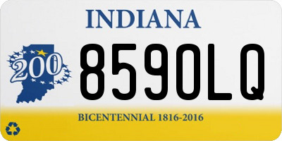IN license plate 859OLQ