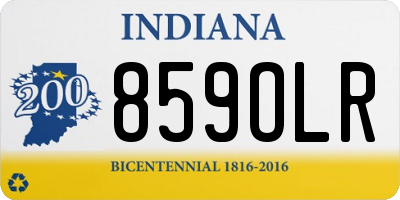 IN license plate 859OLR