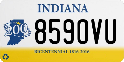 IN license plate 859OVU