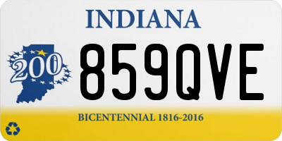IN license plate 859QVE