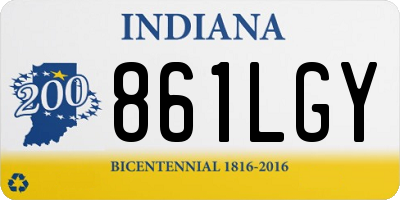 IN license plate 861LGY