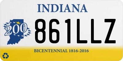 IN license plate 861LLZ