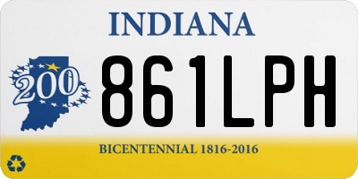 IN license plate 861LPH