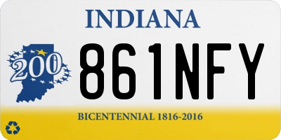 IN license plate 861NFY