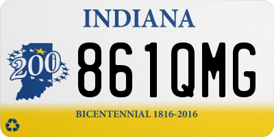 IN license plate 861QMG