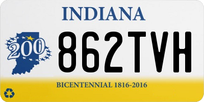 IN license plate 862TVH
