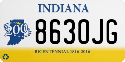 IN license plate 863OJG