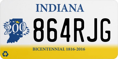 IN license plate 864RJG