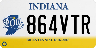 IN license plate 864VTR