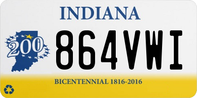 IN license plate 864VWI