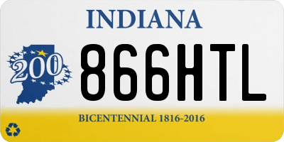 IN license plate 866HTL