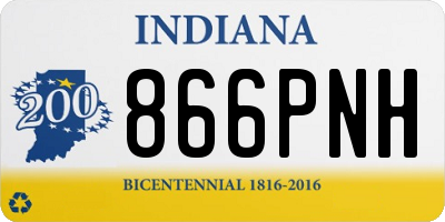IN license plate 866PNH