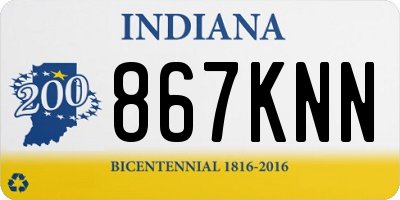 IN license plate 867KNN
