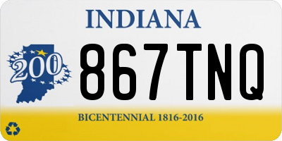 IN license plate 867TNQ