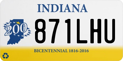 IN license plate 871LHU