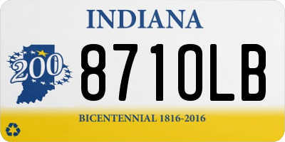 IN license plate 871OLB