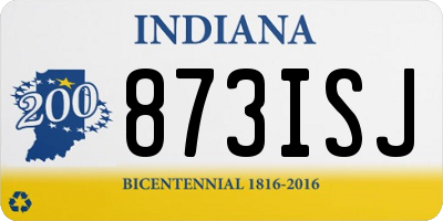 IN license plate 873ISJ