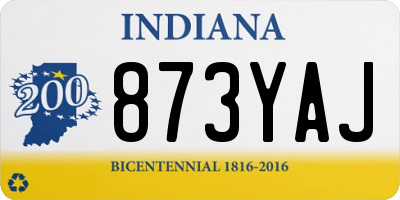 IN license plate 873YAJ