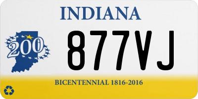 IN license plate 877VJ