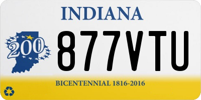 IN license plate 877VTU