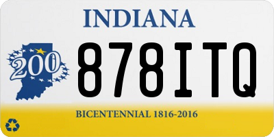 IN license plate 878ITQ