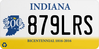 IN license plate 879LRS