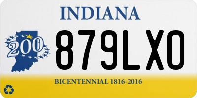 IN license plate 879LXO