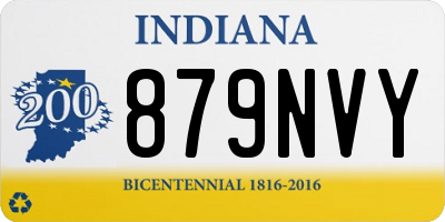 IN license plate 879NVY