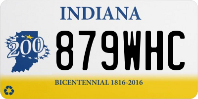 IN license plate 879WHC